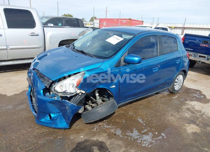 Photo 2 of 2015 Mitsubishi Mirage DE/RF (VIN ML32A3HJ0FH041827)