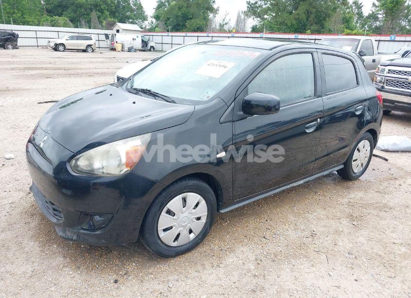 Photo 2 of 2015 Mitsubishi Mirage DE/RF (VIN ML32A3HJ1FH008206)