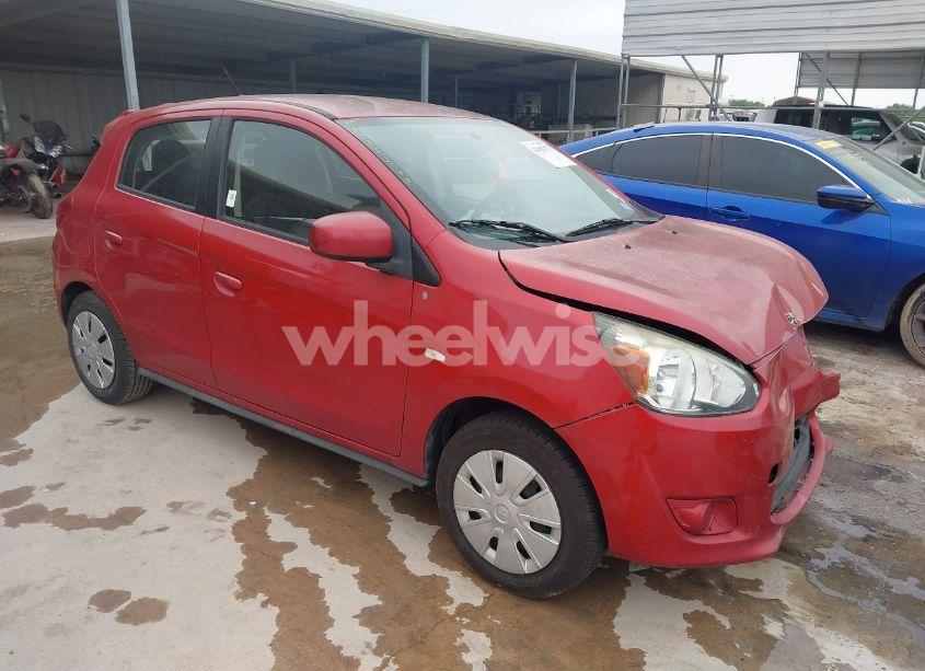 2015 Mitsubishi Mirage DE/RF (VIN ML32A3HJ1FH047250) main photo