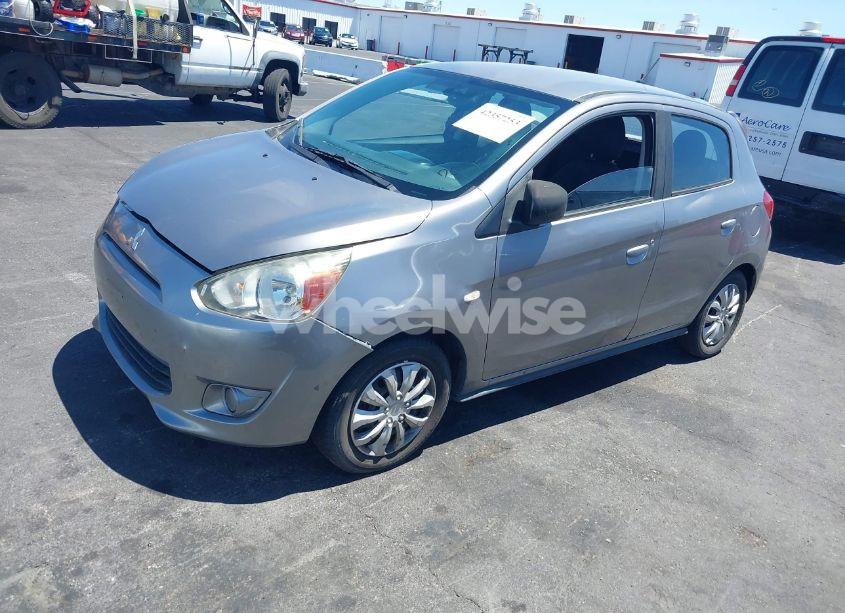 Photo 2 of 2015 Mitsubishi Mirage DE (VIN ML32A3HJ4FH038865)