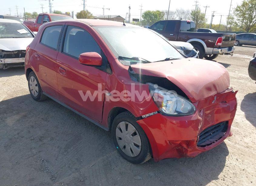 2014 Mitsubishi Mirage DE (VIN ML32A3HJ6EH009768) main photo
