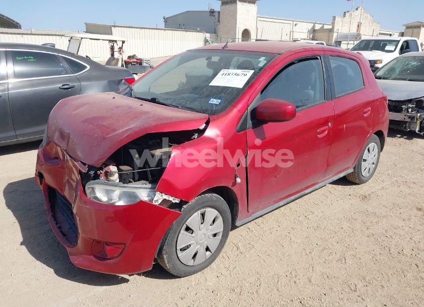 Photo 2 of 2014 Mitsubishi Mirage DE (VIN ML32A3HJ6EH009768)