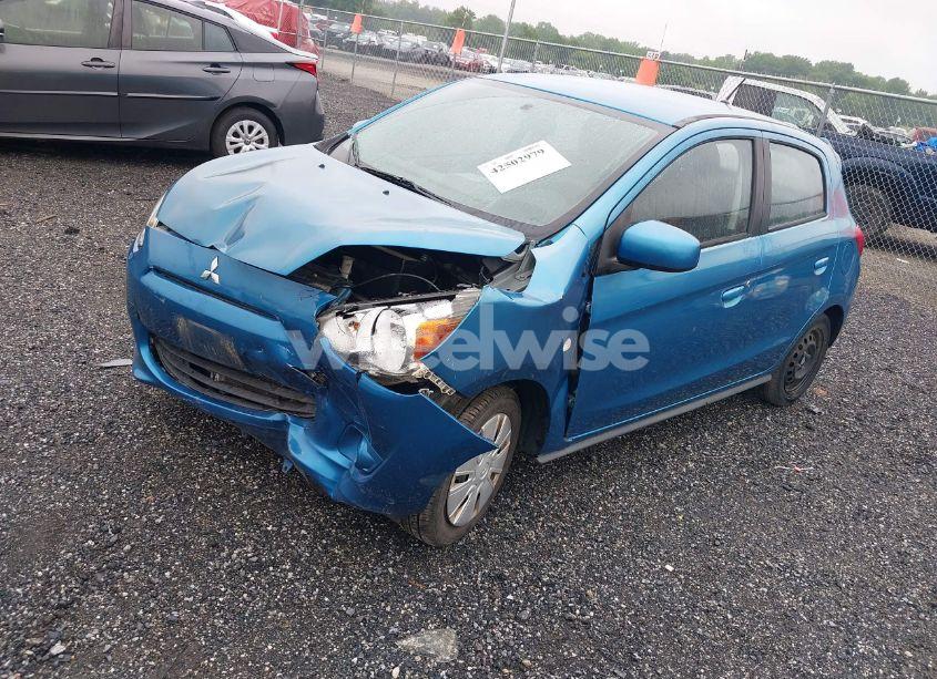 Photo 2 of 2015 Mitsubishi Mirage DE/RF (VIN ML32A3HJ6FH045834)