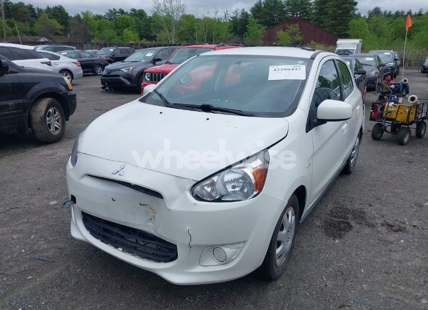 Photo 2 of 2015 Mitsubishi Mirage DE (VIN ML32A3HJ7FH036589)