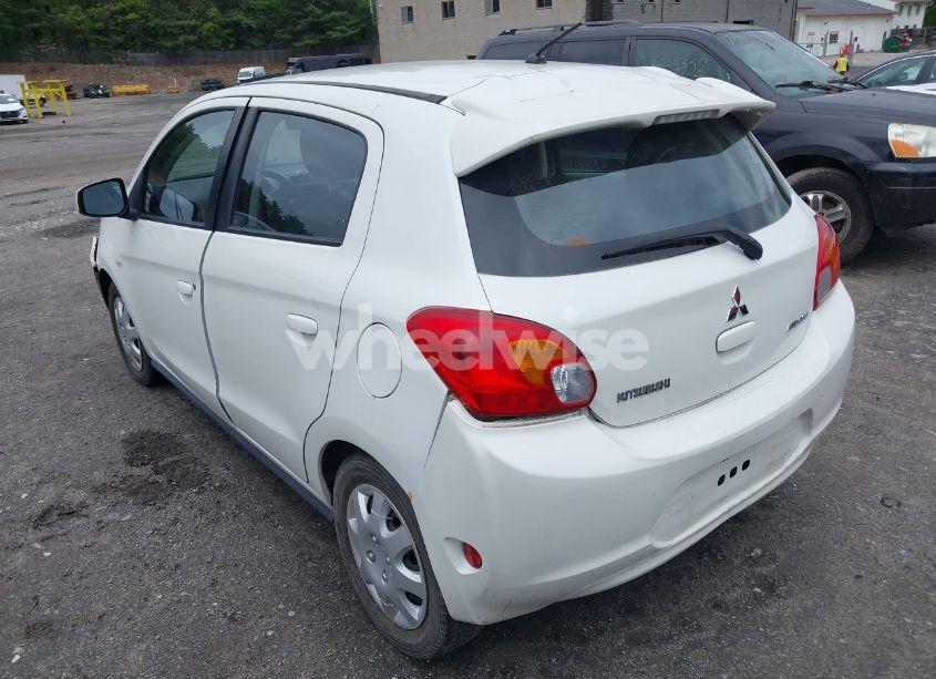 Photo 3 of 2015 Mitsubishi Mirage DE (VIN ML32A3HJ7FH036589)