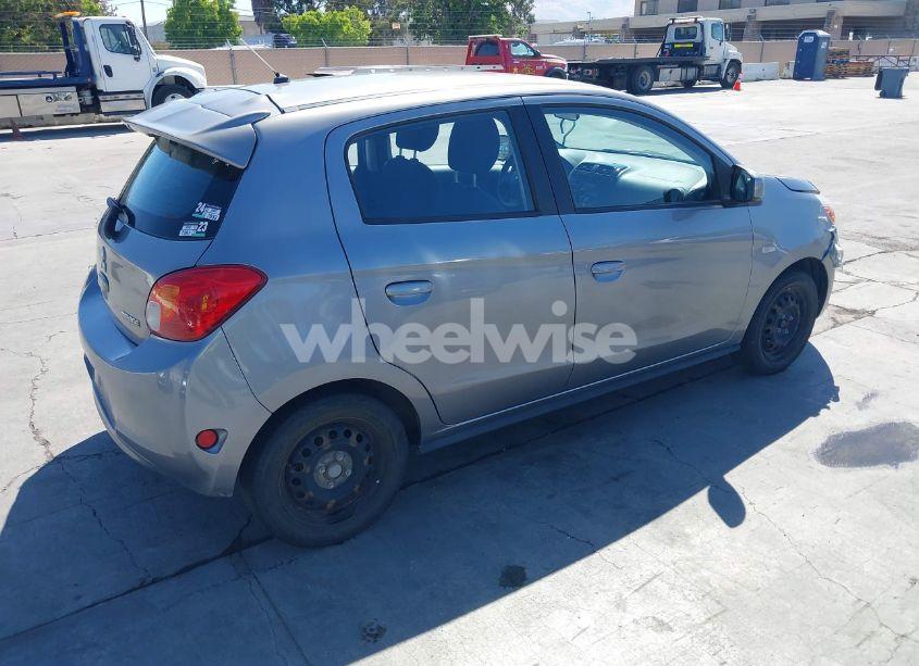 Photo 4 of 2015 Mitsubishi Mirage DE/RF (VIN ML32A3HJ8FH037945)