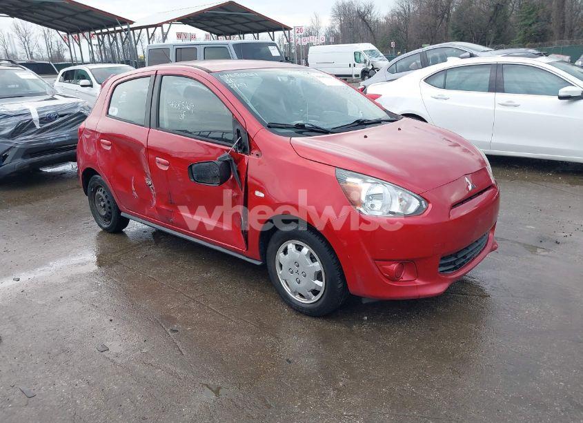 2015 Mitsubishi Mirage DE (VIN ML32A3HJ9FH045732) main photo
