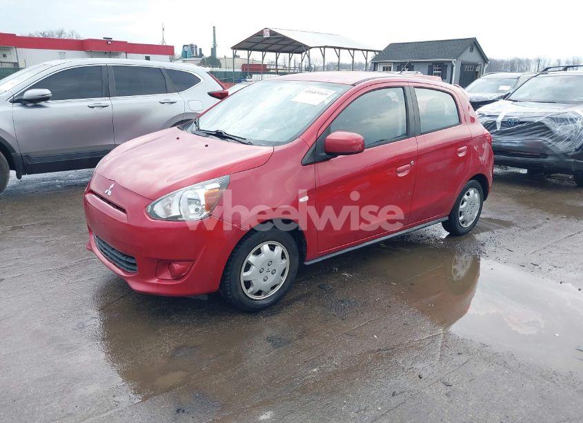 Photo 2 of 2015 Mitsubishi Mirage DE (VIN ML32A3HJ9FH045732)