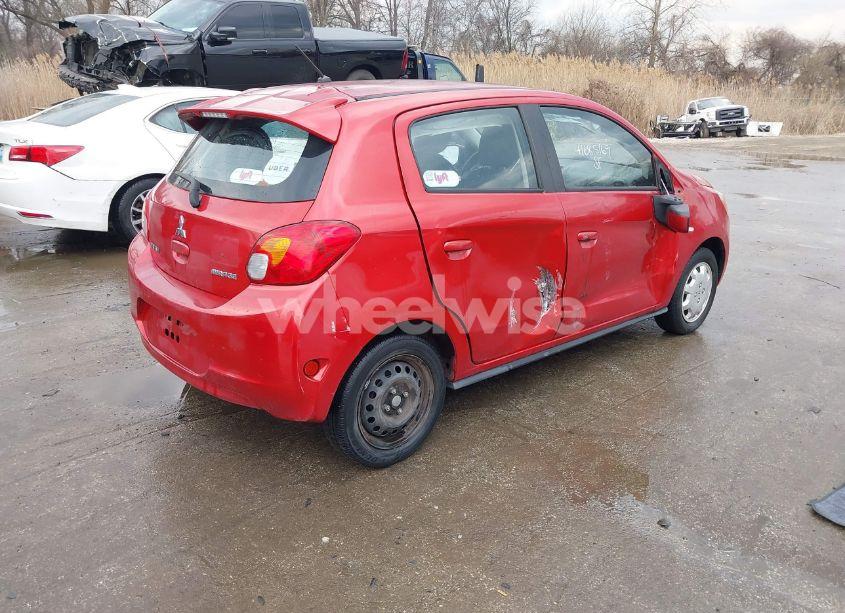 Photo 4 of 2015 Mitsubishi Mirage DE (VIN ML32A3HJ9FH045732)