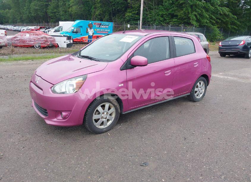 Photo 2 of 2014 Mitsubishi Mirage ES (VIN ML32A4HJ4EH005949)