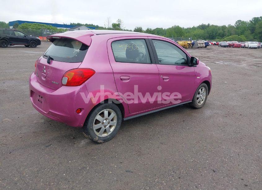 Photo 4 of 2014 Mitsubishi Mirage ES (VIN ML32A4HJ4EH005949)