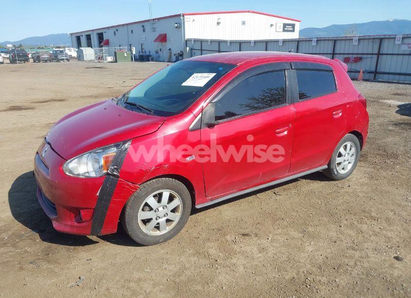 Photo 2 of 2015 Mitsubishi Mirage ES/RF (VIN ML32A4HJ6FH039716)
