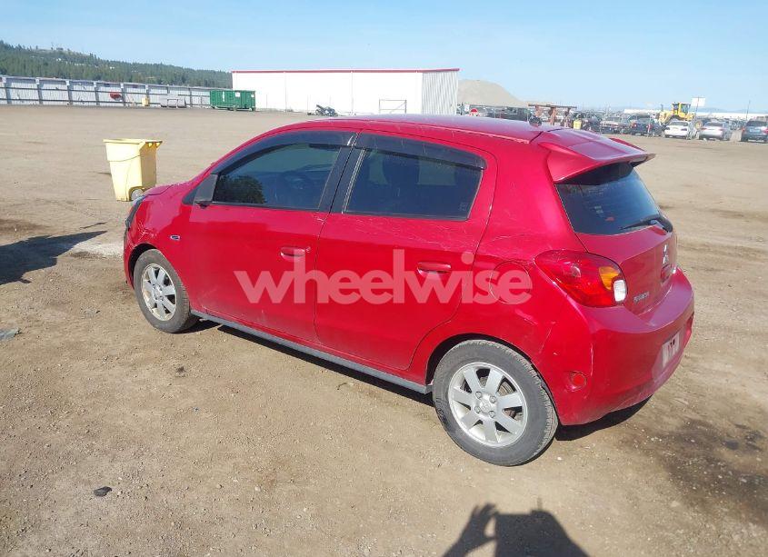 Photo 3 of 2015 Mitsubishi Mirage ES/RF (VIN ML32A4HJ6FH039716)