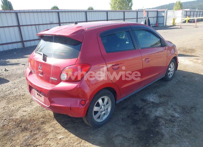 Photo 4 of 2015 Mitsubishi Mirage ES/RF (VIN ML32A4HJ6FH039716)