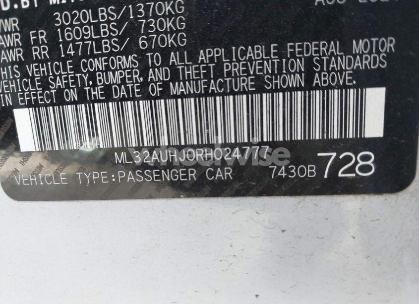 Photo 9 of 2024 Mitsubishi Mirage ES/LE (VIN ML32AUHJ0RH024777)