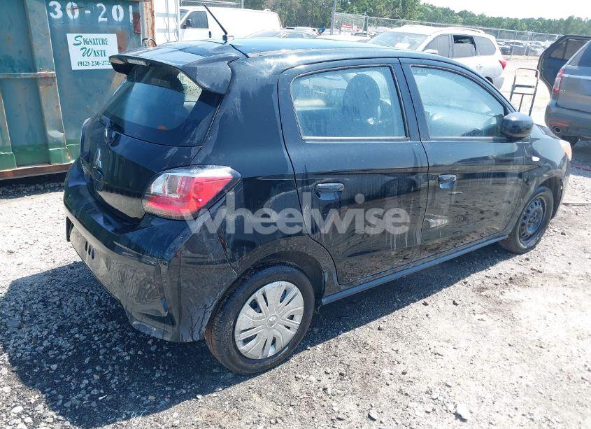 Photo 4 of 2021 Mitsubishi Mirage ES/LE/CARBONITE EDITION (VIN ML32AUHJ2MH004720)