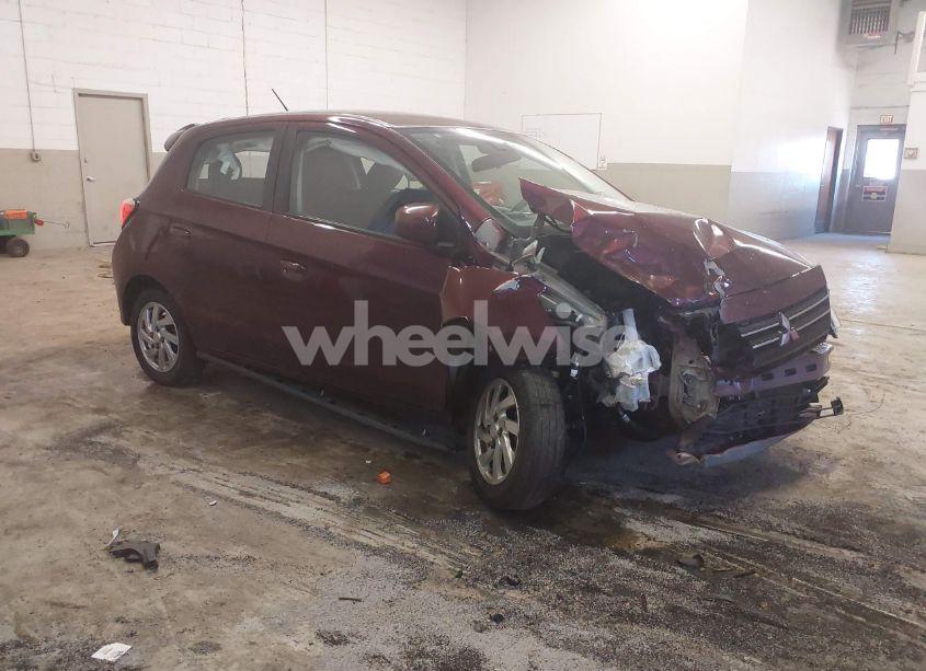 2021 Mitsubishi Mirage CARBONITE EDITION/ES/LE (VIN ML32AUHJ4MH009997) main photo