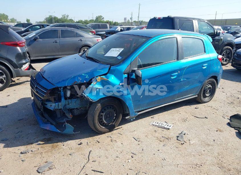 Photo 2 of 2021 Mitsubishi Mirage CARBONITE EDITION/ES/LE (VIN ML32AUHJ5MH002086)