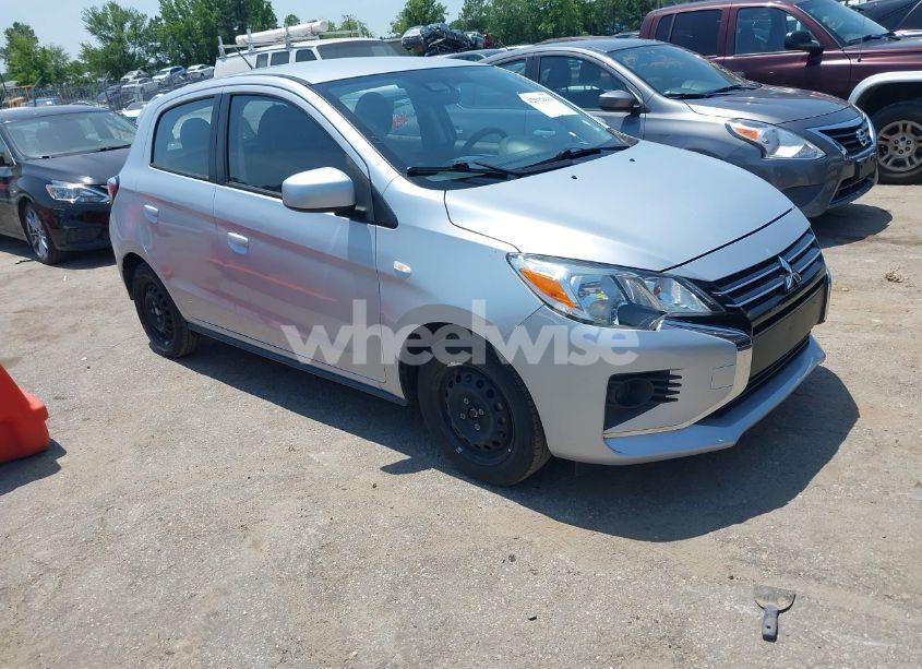 2021 Mitsubishi Mirage CARBONITE EDITION/ES/LE (VIN ML32AUHJ5MH009572) main photo