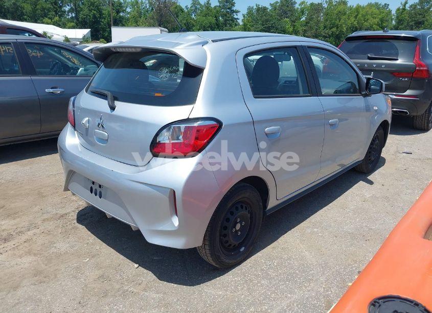 Photo 4 of 2021 Mitsubishi Mirage CARBONITE EDITION/ES/LE (VIN ML32AUHJ5MH009572)