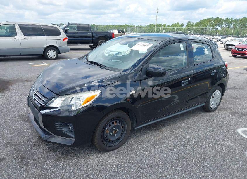 Photo 2 of 2021 Mitsubishi Mirage CARBONITE EDITION/ES/LE (VIN ML32AUHJ5MH010236)