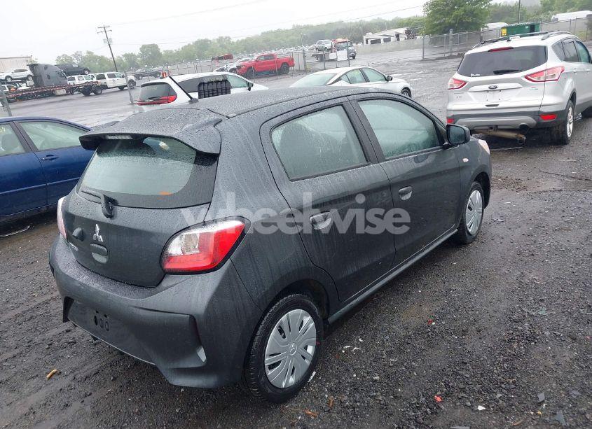 Photo 4 of 2024 Mitsubishi Mirage ES/LE (VIN ML32AUHJ5RH021180)