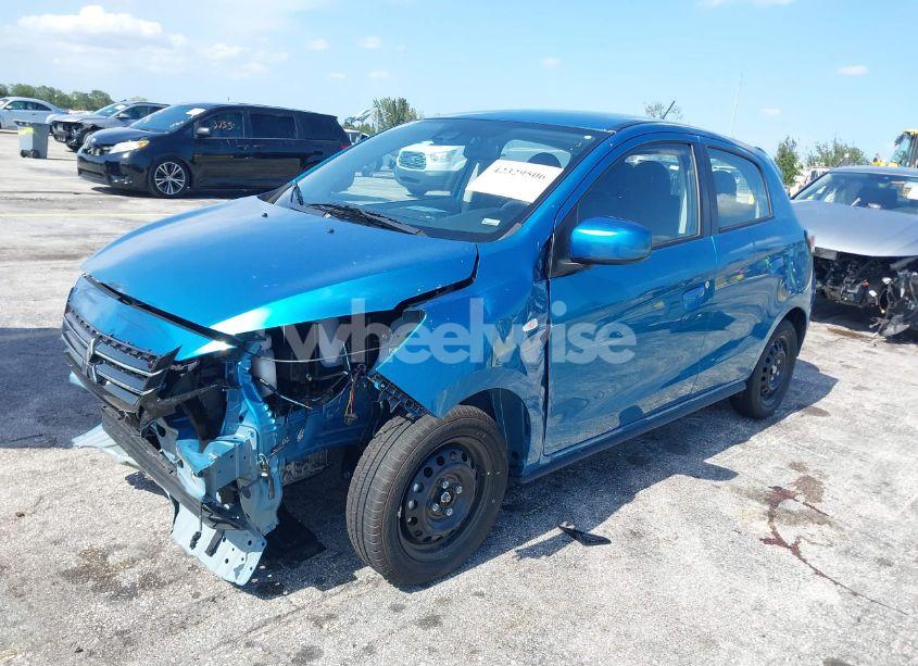 Photo 2 of 2024 Mitsubishi Mirage ES/LE (VIN ML32AUHJ5RH036570)