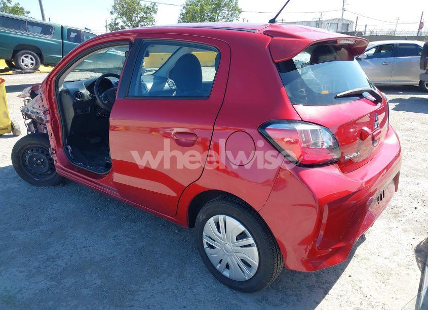 Photo 3 of 2021 Mitsubishi Mirage CARBONITE EDITION/ES/LE (VIN ML32AUHJ7MH003191)