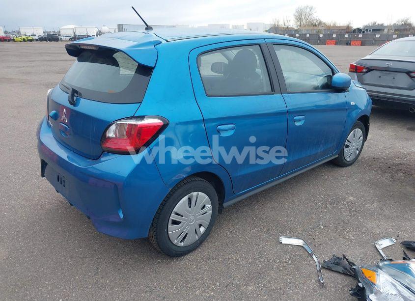 Photo 4 of 2024 Mitsubishi Mirage ES/LE (VIN ML32AUHJ8RH006186)