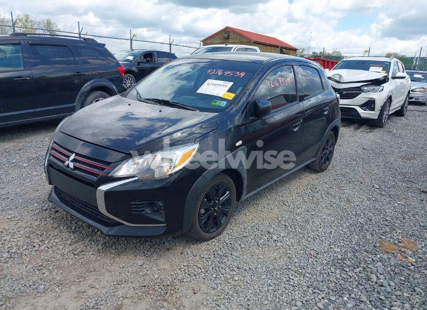 Photo 2 of 2024 Mitsubishi Mirage BLACK EDITION (VIN ML32AWHJ0RH004427)
