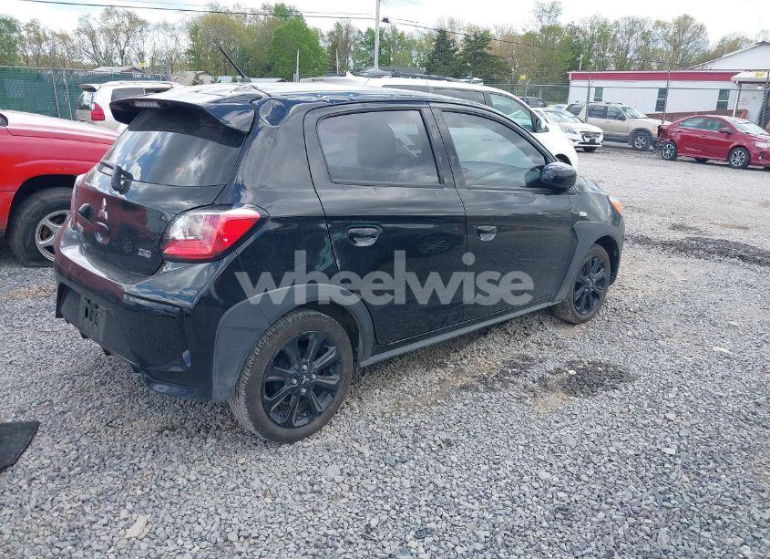 Photo 4 of 2024 Mitsubishi Mirage BLACK EDITION (VIN ML32AWHJ0RH004427)