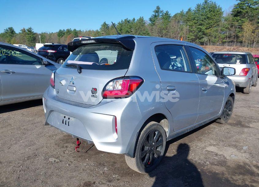 Photo 4 of 2022 Mitsubishi Mirage BLACK EDITION (VIN ML32AWHJ1NH006102)