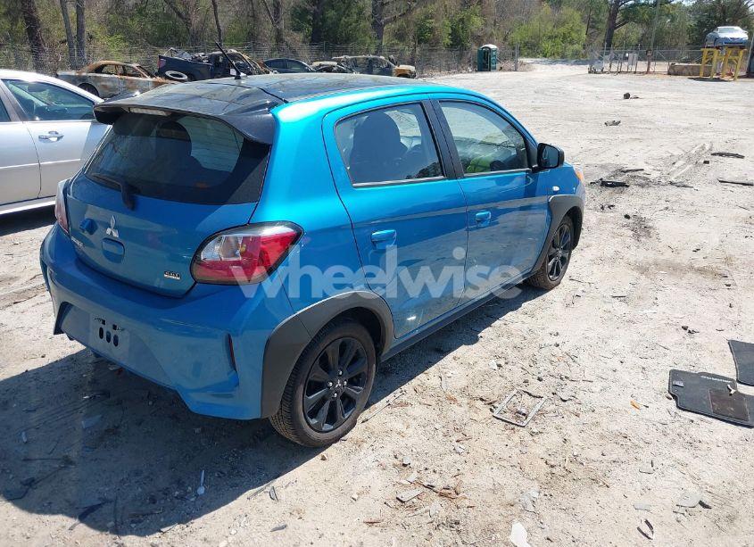 Photo 4 of 2024 Mitsubishi Mirage BLACK EDITION (VIN ML32AWHJ9RH006256)