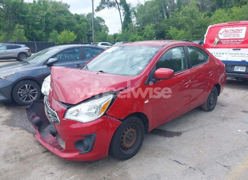 Photo 2 of 2017 Mitsubishi Mirage G4 ES (VIN ML32F3FJ1HH001697)