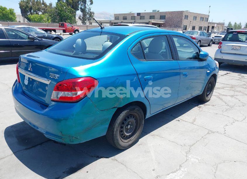 Photo 4 of 2017 Mitsubishi Mirage G4 ES (VIN ML32F3FJ4HHF08659)