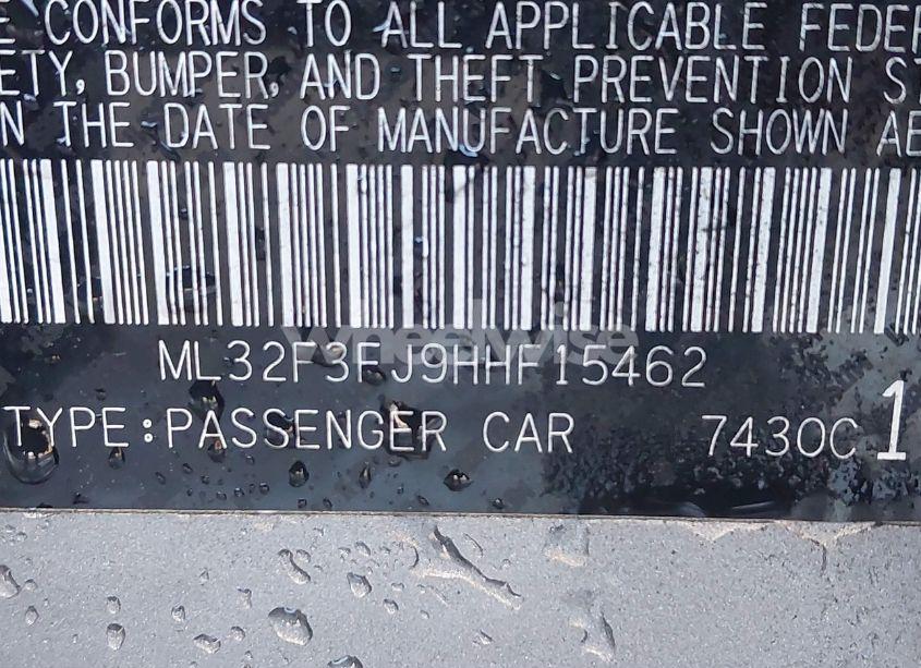 Photo 9 of 2017 Mitsubishi Mirage G4 ES (VIN ML32F3FJ9HHF15462)