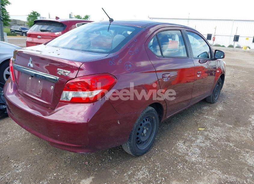 Photo 4 of 2017 Mitsubishi Mirage G4 ES (VIN ML32F3FJXHHF05250)