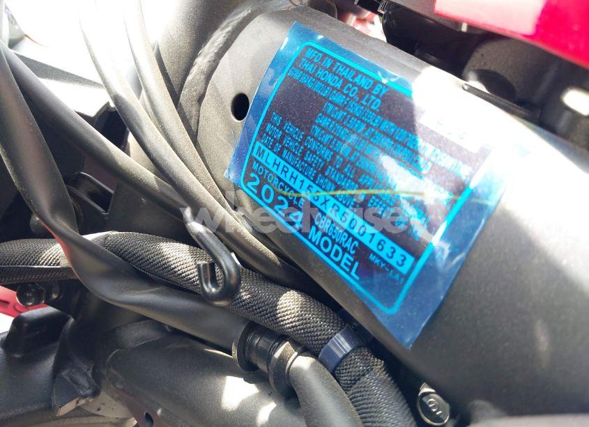 Photo 10 of 2024 Honda Cbr650 R (VIN MLHRH155XR5001633)