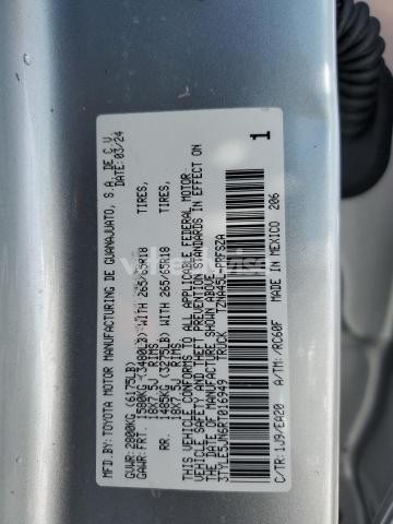 Photo 8 of 2024 TOYOTA TACOMA DOUBLE CAB (VIN N3TYLE5JN6RT01694)