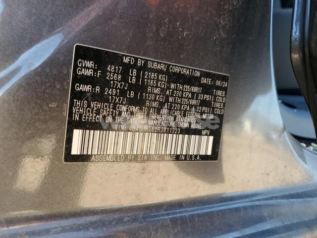 Photo 4 of 2024 SUBARU CROSSTREK WILDERNESS (VIN N4S4GUHT60R381132)