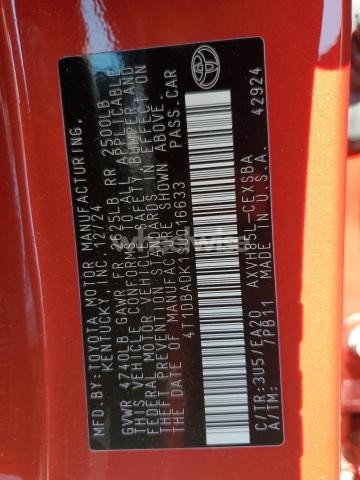 Photo 10 of 2025 TOYOTA CAMRY XSE N/A (VIN N4T1DBADK1SU01663)