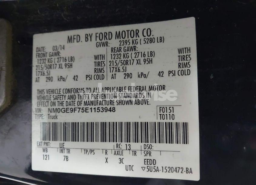 Photo 9 of 2014 Ford Transit CONNECT XLT (VIN NM0GE9F75E1153948)