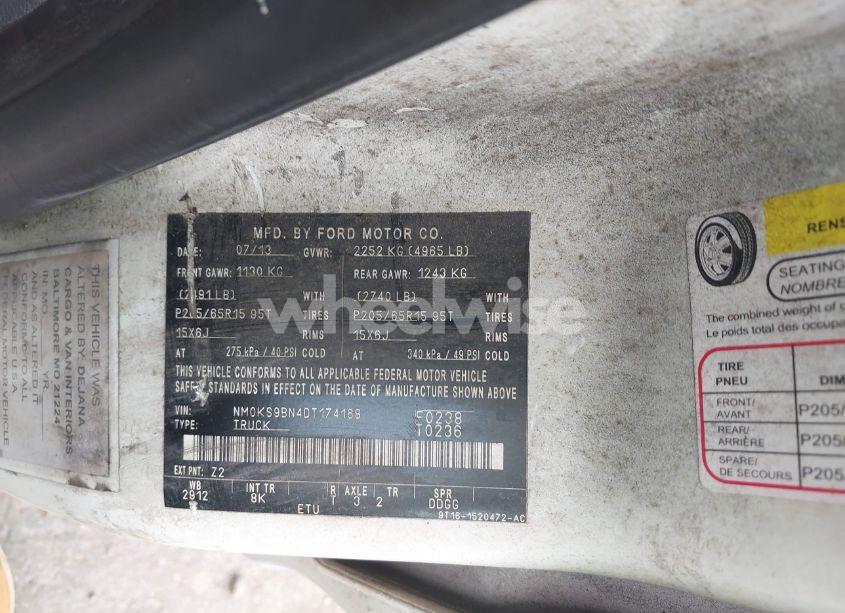 Photo 9 of 2013 Ford Transit CONNECT XLT (VIN NM0KS9BN4DT174168)