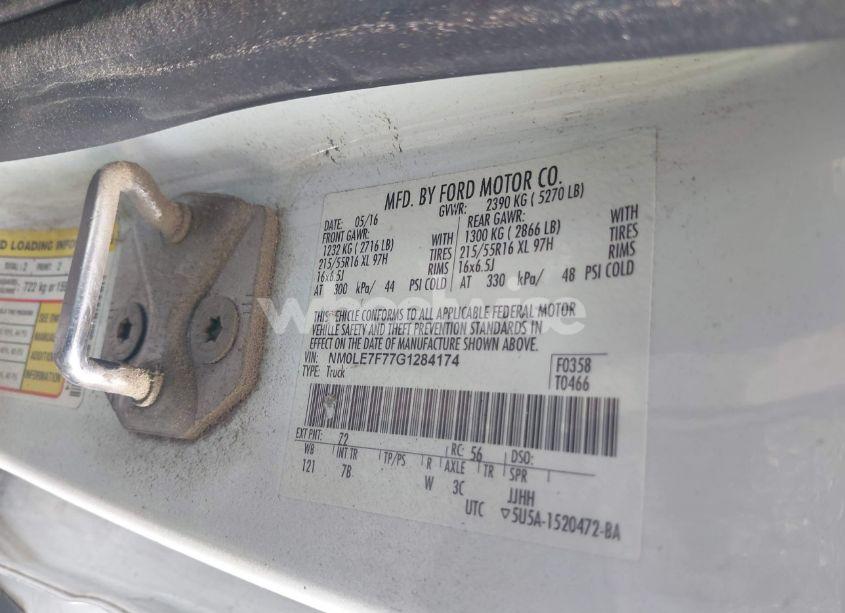 Photo 9 of 2016 Ford Transit CONNECT XLT (VIN NM0LE7F77G1284174)