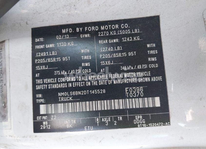 Photo 9 of 2013 Ford Transit CONNECT XLT (VIN NM0LS6BN2DT145528)