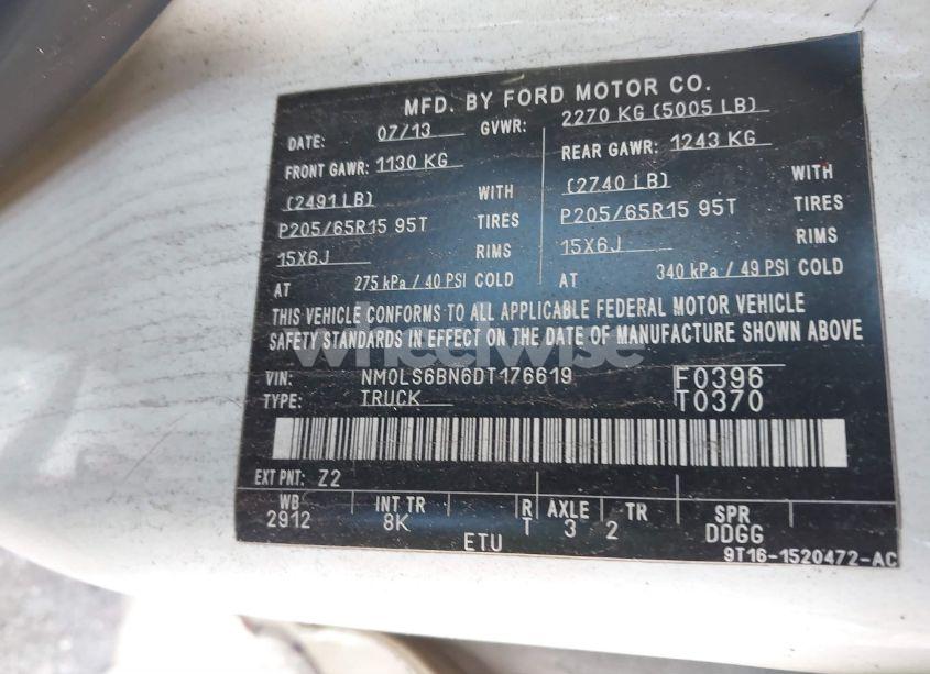 Photo 8 of 2013 Ford Transit CONNECT XLT (VIN NM0LS6BN6DT176619)