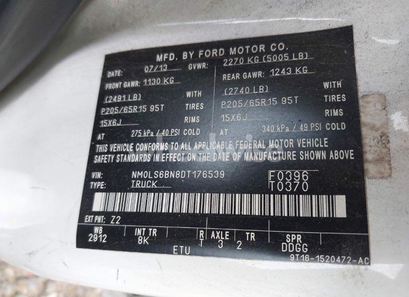 Photo 9 of 2013 Ford Transit CONNECT XLT (VIN NM0LS6BN8DT176539)