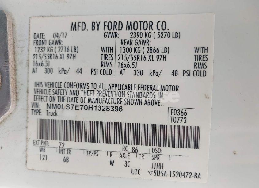 Photo 9 of 2017 Ford Transit CONNECT XL (VIN NM0LS7E70H1328396)