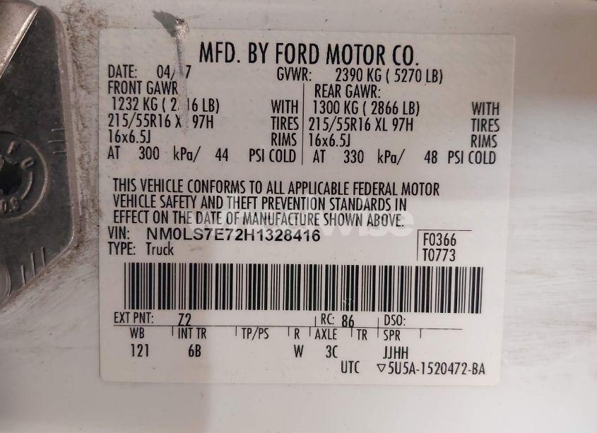 Photo 9 of 2017 Ford Transit CONNECT XL (VIN NM0LS7E72H1328416)