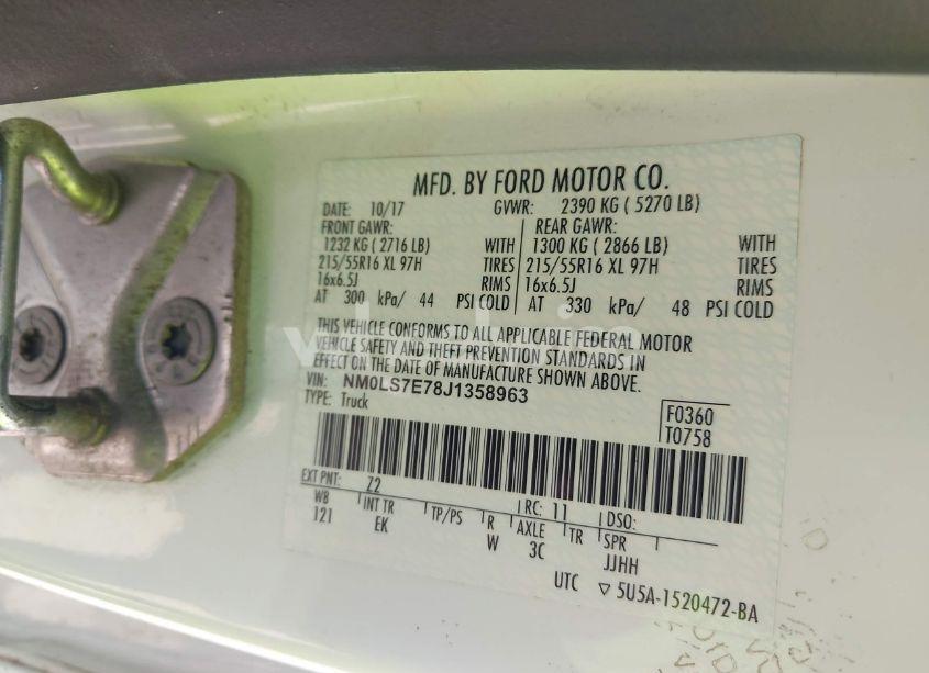 Photo 9 of 2018 Ford Transit CONNECT XL (VIN NM0LS7E78J1358963)